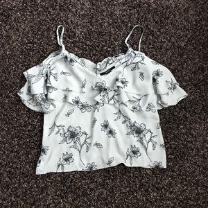 Cute off the shoulder shirt